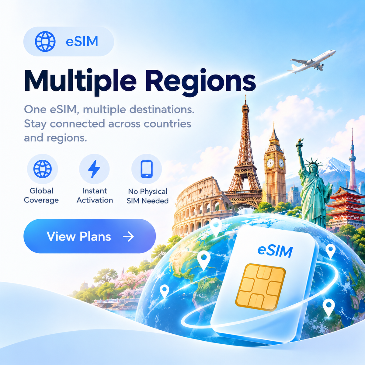 Multi-Region eSIM Plans